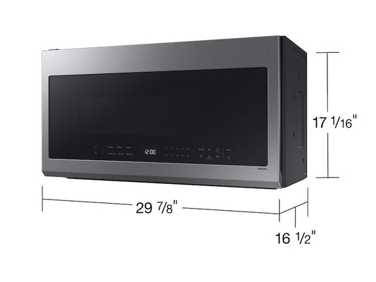 Samsung ME21DG6300SR 2.1 cu. ft. Over-the-Range Microwave with Wi-Fi in Fingerprint Resistant Stainless Steel