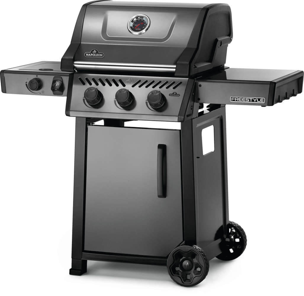 Napoleon Bbq F365DSBPGTECP Freestyle 365 SB with Range Side Burner , Propane, Graphite Grey