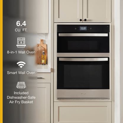 Whirlpool WOEC7030PZ 6.4 Cu. Ft. Wall Oven Microwave Combo with Air Fry