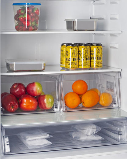 Summit FFBF173SSLHD 30" Wide Bottom-mount Refrigerator-freezer, Counter Depth