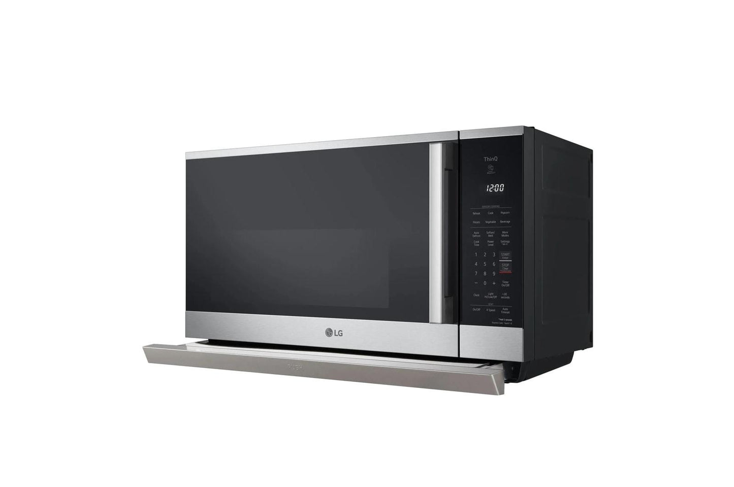 Lg MVEL2125X 2.1 cu. ft. Smart Over-the-Range Microwave Oven with ExtendaVent® 2.0 & EasyClean®