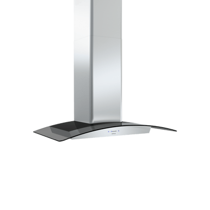 Zephyr ZRVM90AGG Ravenna, Wall, 90cm, SS+Gray Glass, ACT