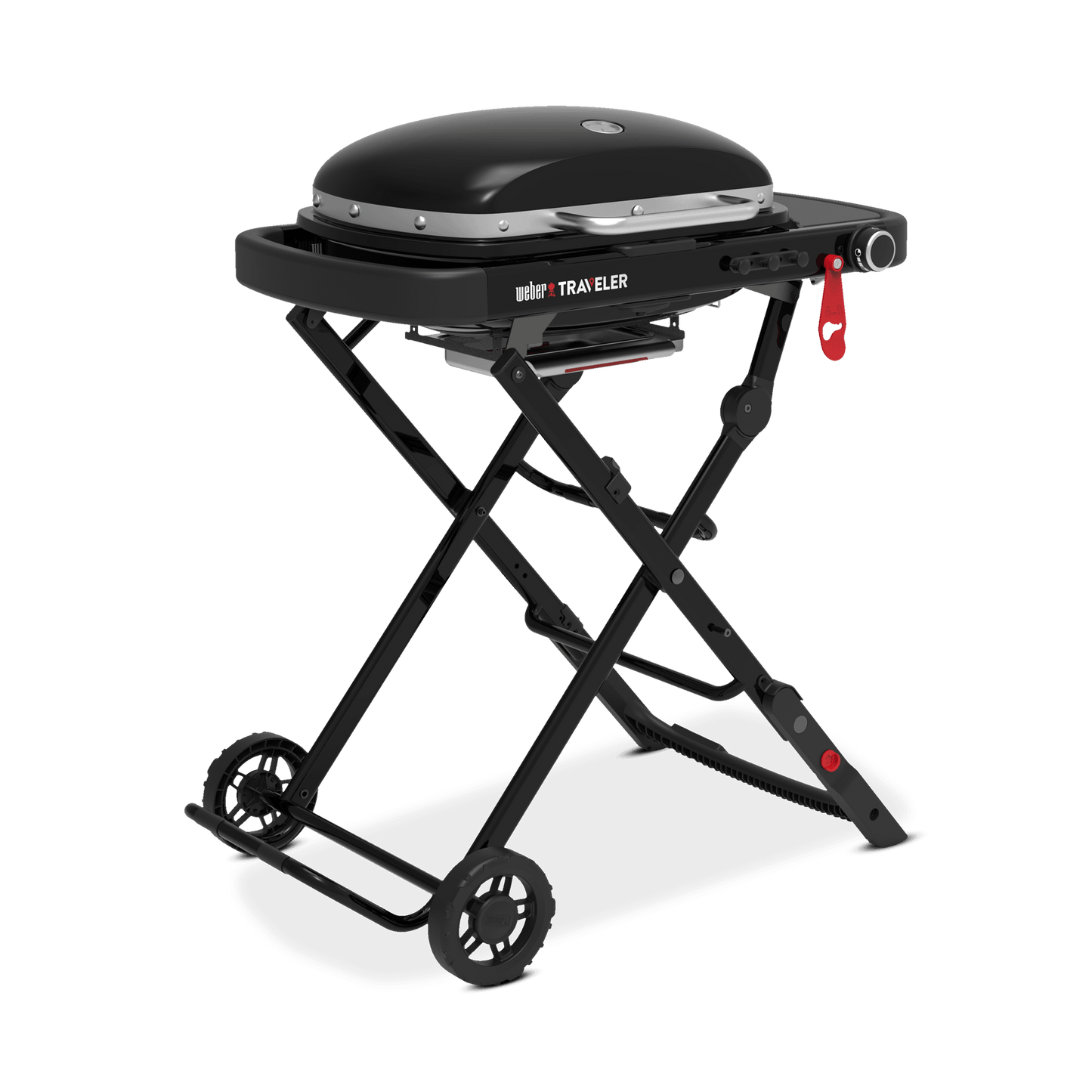 1500460 Weber Traveler® Compact Portable Gas Grill - Black