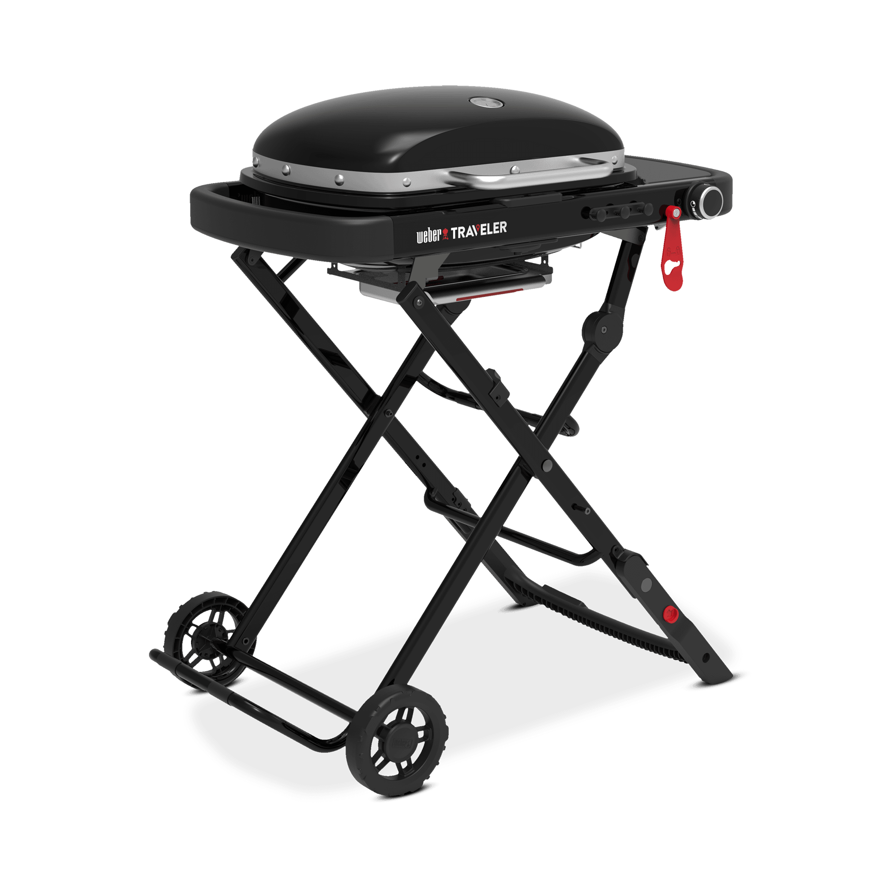 Weber Traveler® Compact Portable Gas Grill - Black