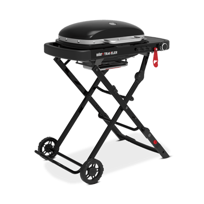 1500460 Weber Traveler® Compact Portable Gas Grill - Black