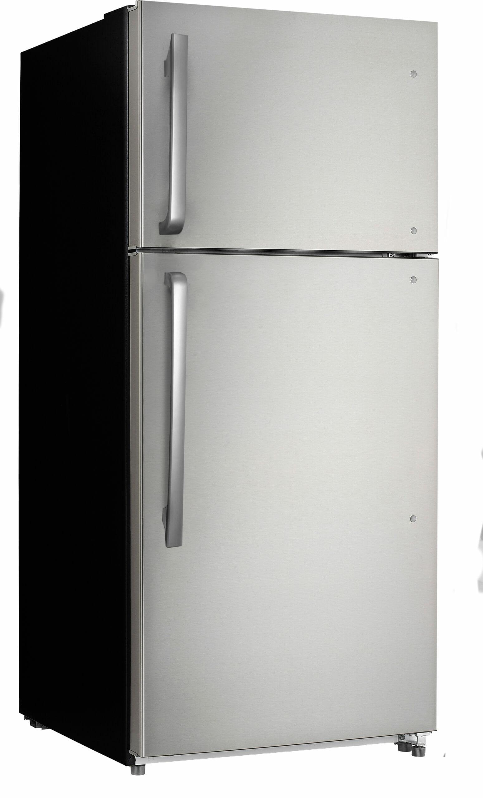 DFF180E2SSDB Danby 18.1 cu. ft. Apartment Size Fridge Top Mount in Stainless Steel