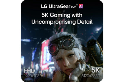 Lg 27GM950BB 27 Inch UltraGear™ evo AI GM9, Hyper Mini LED 5K Gaming Monitor