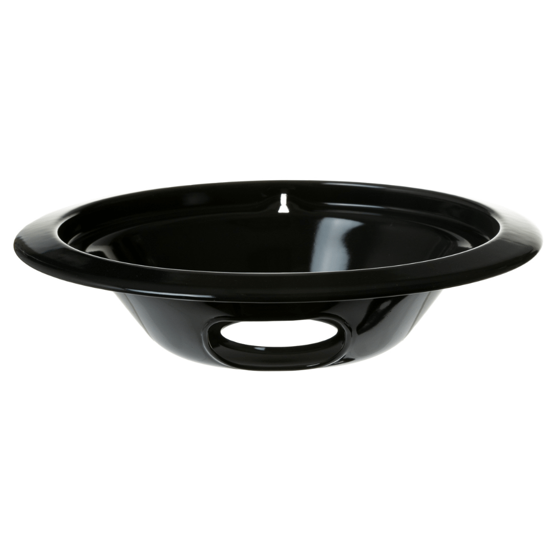 Ge Appliances GE68PA Range 4-Piece Drip Pan Set  6" & 8" Porcelain Replacement Bowls