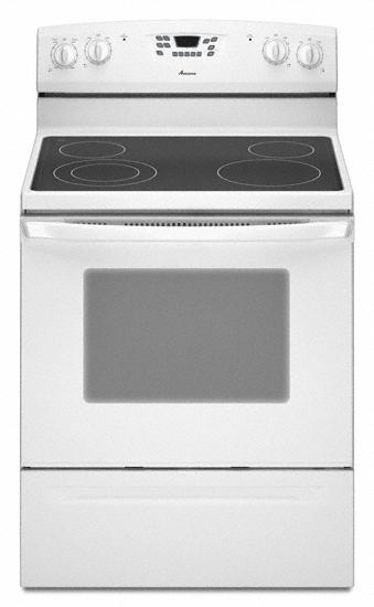 4.8 cu. ft. Self-Cleaning Electric Range(White)