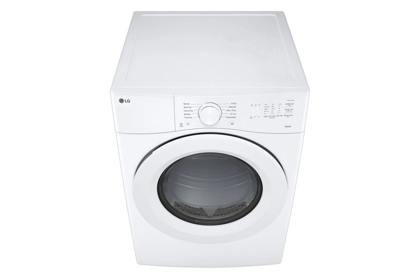 Lg DLG3421W 7.4 cu. ft. Ultra Large Capacity Smart Front Load Gas Dryer
