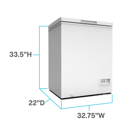 CF7F0W Avanti Garage Ready Chest Freezer, 7.0 cu. ft.