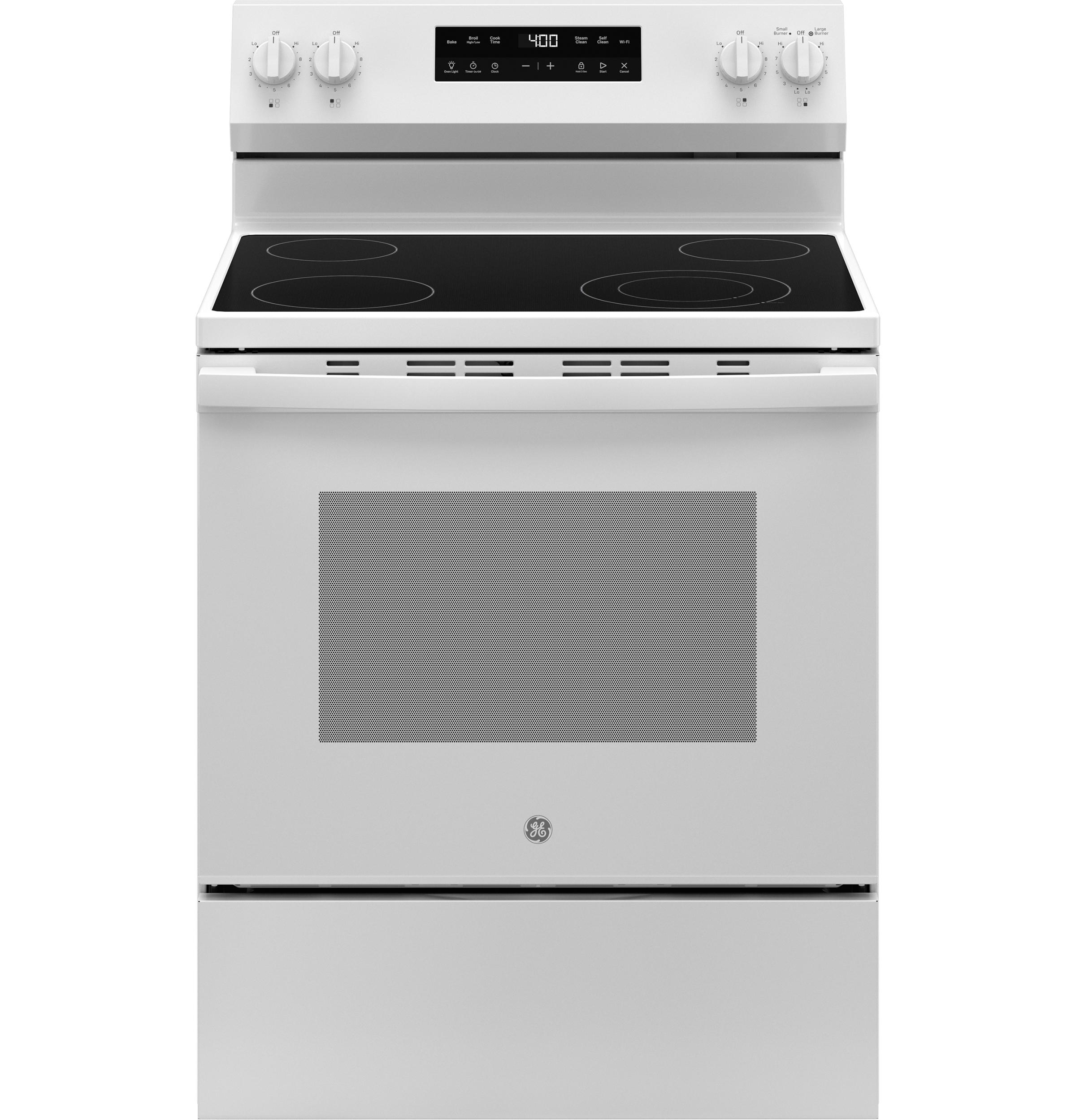 GRF400PVWW GE® 30" Free-Standing Electric Range