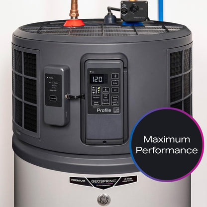 PF40S10FPY GE Profile™ GEOSPRING™ Smart Hybrid Heat Pump Water Heater 40-gallon - 120V - FlexCapacity