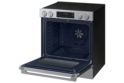 Samsung NSE80H63SR Bespoke Smart Slide-in Electric Range Pro Style Design  Air Fry Max  True Convection