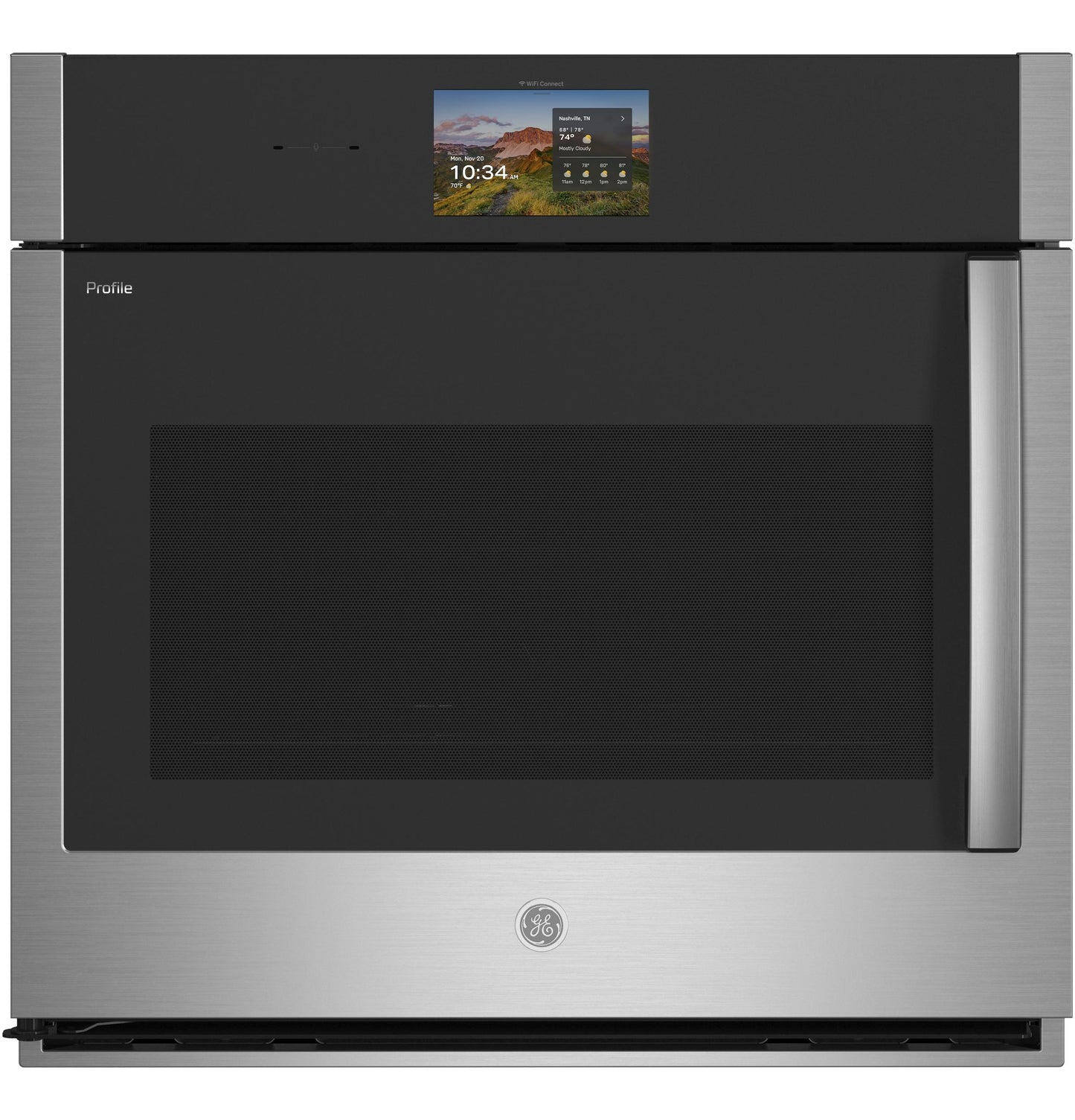 PTS700LSZSS GE Profile™ 30" Smart Built-In Convection Single Wall Oven with Left-Hand Side-Swing Doors