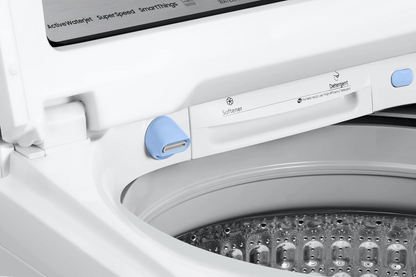 Samsung WA54CG7105AW Top Load Washer ActiveWave™ Agitator  Super Speed Wash  5.4 cu. ft