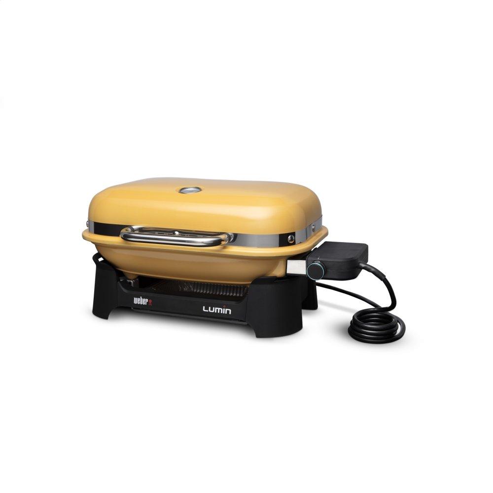Weber Lumin Compact Electric Grill - Golden Yellow