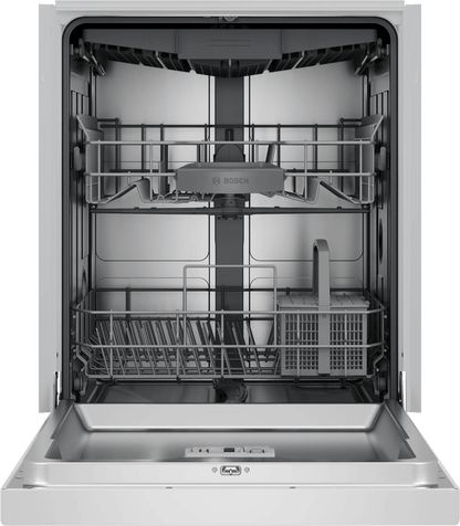 Bosch SHE43DM2N 300 Recessed Handle, 48 dBA, Standard 3rd Rack, PureDry - WH