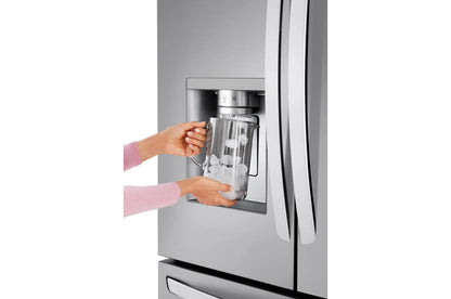 Lg LF31T6230S 31 cu. ft. Standard Depth, 3-Door French Door Refrigerator with Tall Ice & Water Dispenser