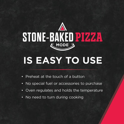 Frigidaire PCFE3085BF 30" Electric Range with Stone-Baked Pizza