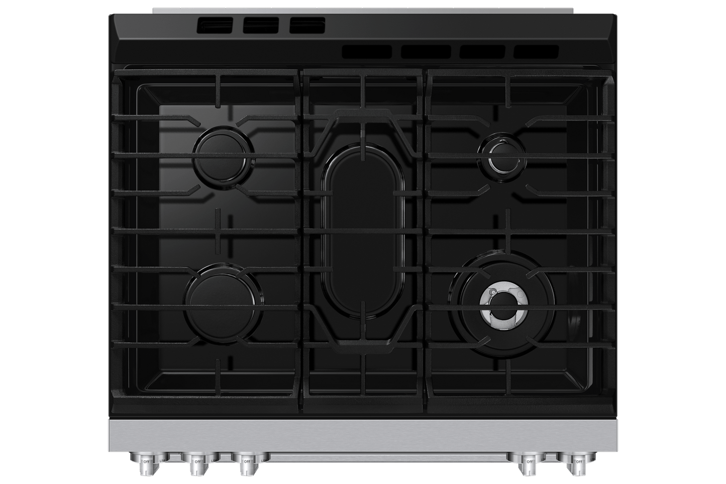 Samsung NSG80H60SW Bespoke Smart Slide-in Gas Range Pro Style Design  Air Fry Max  True Convection