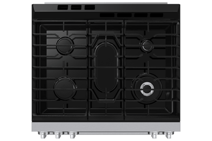 Samsung NSG80H60SW Bespoke Smart Slide-in Gas Range Pro Style Design  Air Fry Max  True Convection