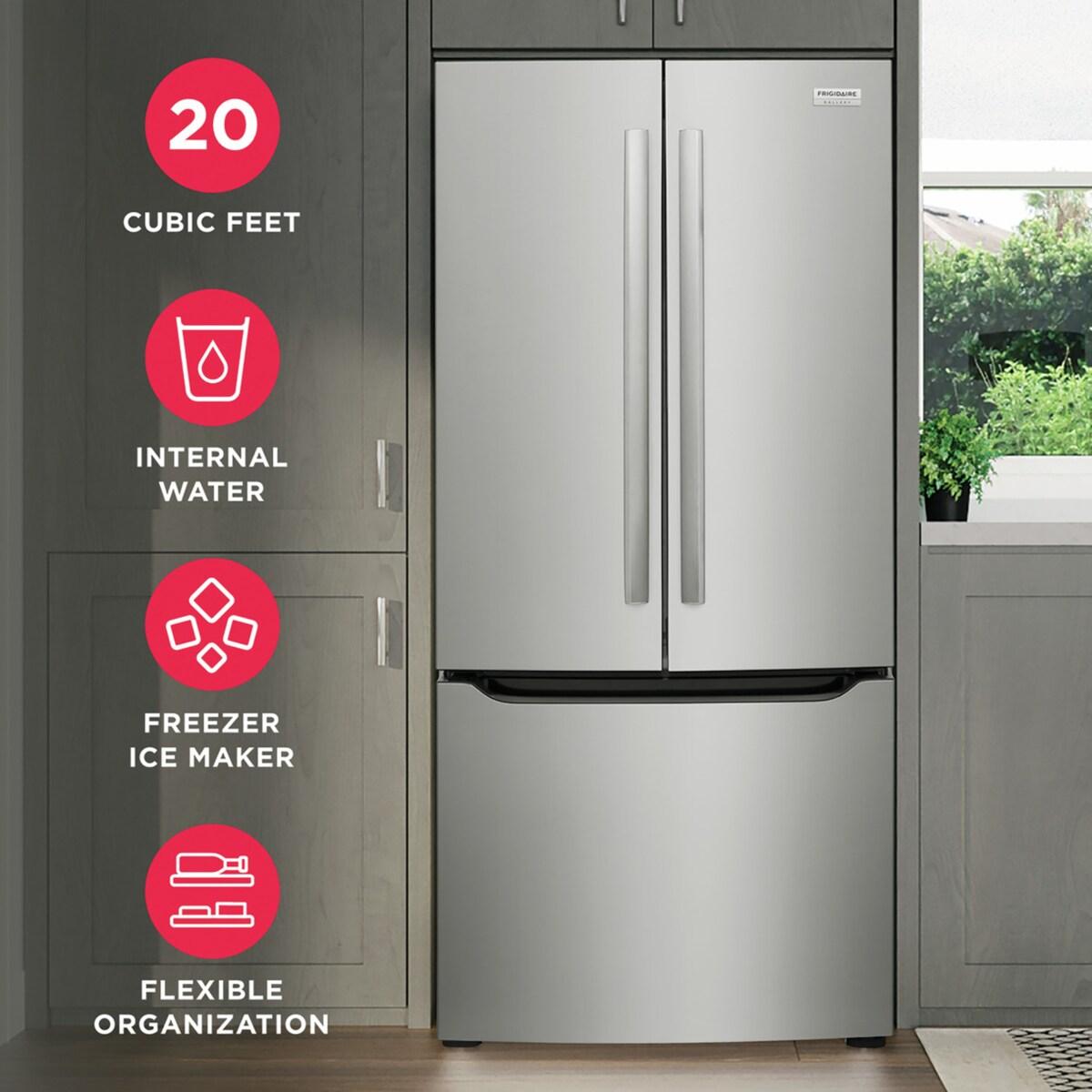 GRFN2023AF Frigidaire Gallery 20.0 Cu. Ft. Standard-Depth French Door Refrigerator