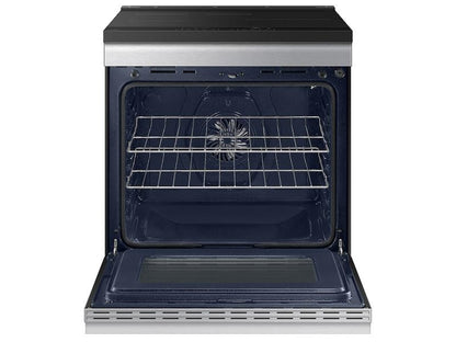 Samsung NSI6DG9500SR Bespoke 6.3 cu. ft. Smart Slide-In Induction Range with Ambient Edge Lighting™ & Air Sous Vide in Stainless Steel