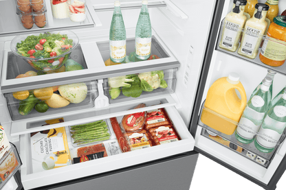 Samsung RF27CG5100SR Bespoke AI 3-Door French Door Mega Capacity  Dual Auto Ice Maker  27 cu.ft.