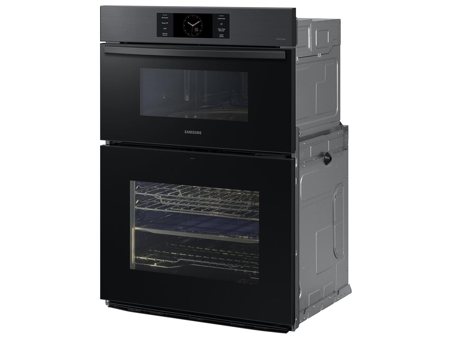Samsung NQ70CG700DMT Bespoke Combi Wall Oven Dual Convection  Air Fry  1.9 cu.ft. & 5.1 cu.ft.