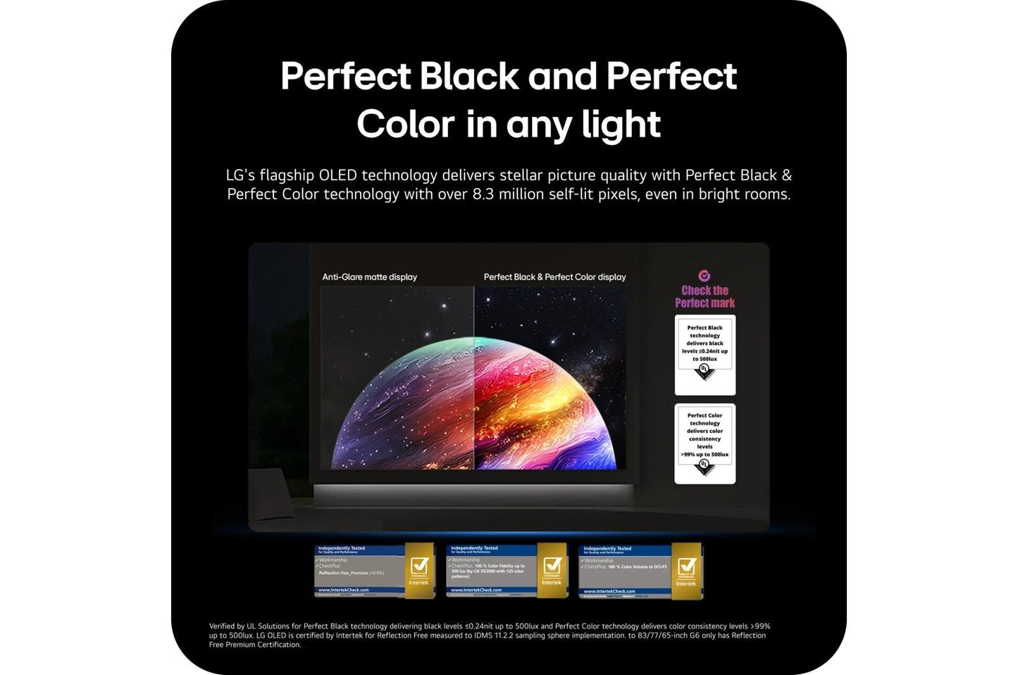 Lg OLED97G6WUA 97 Inch Class LG OLED evo AI G6 4K Smart TV 2026 with Supplied Flush Wall Mount