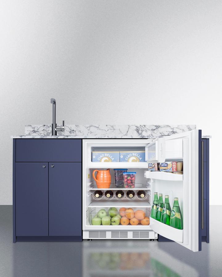 Summit CALDERAMN33ISINKL Turnkey Caldera Kitchen, ADA-compliant