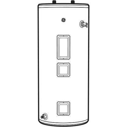 GE40S10BAM GE® 40 Gallon Short Electric Water Heater