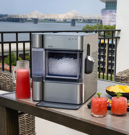 XPIO13SWSS GE Profile™ Opal™ 2.0 Ultra Nugget Ice Maker with Side Tank and Scale Inhibiting Filter