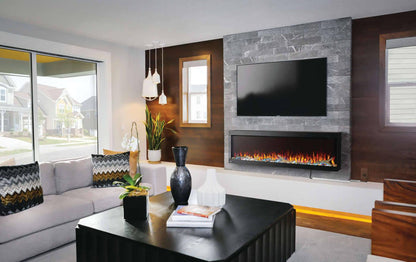Napoleon Bbq NEFL60H3SV Trivista Pictura 60 Three-Sided Wall Hanging Electric Fireplace