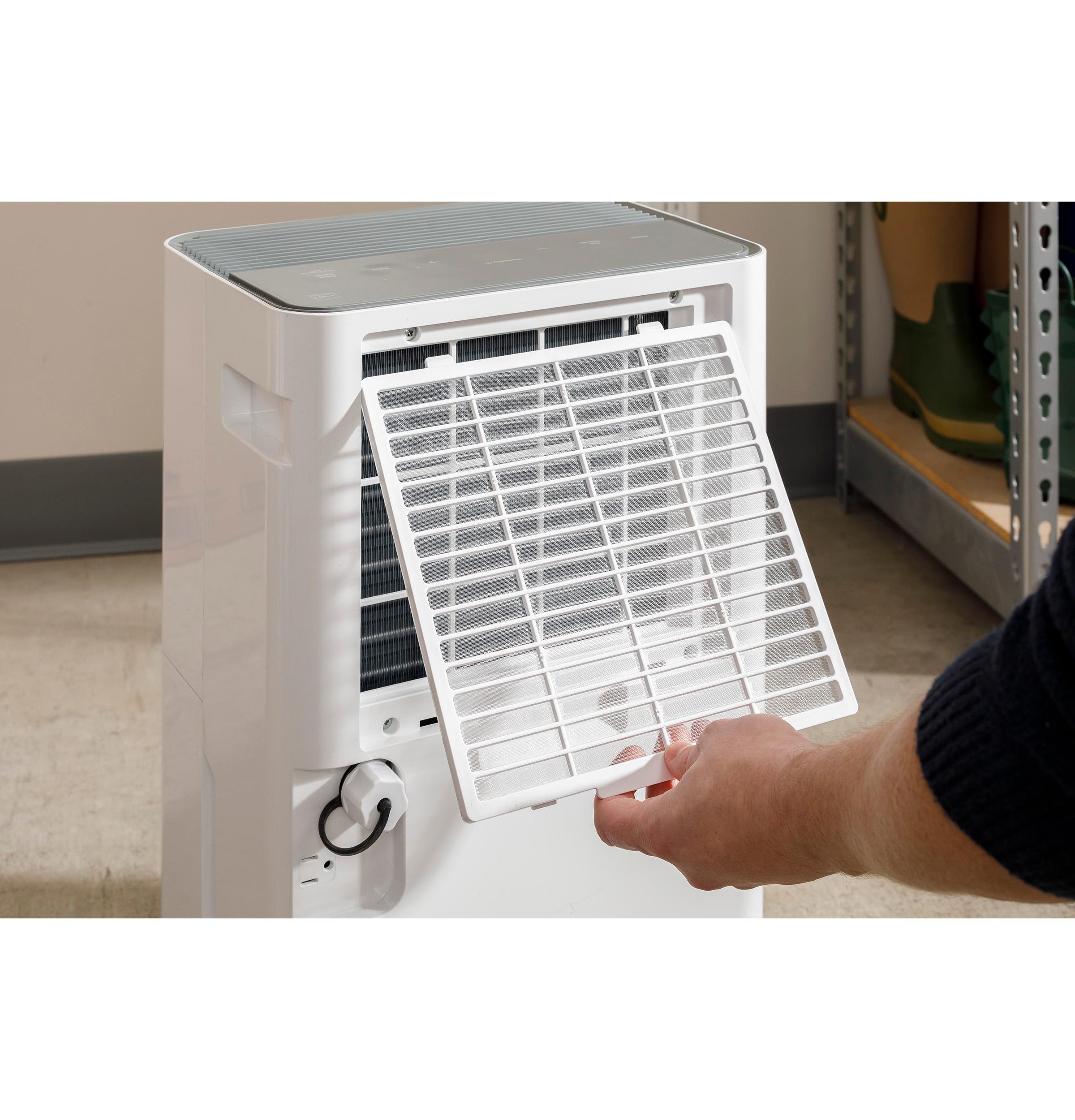 ADYR35LC GE® ENERGY STAR® 35 Pint Portable Dehumidifier with Smart Dry for Very Damp Spaces