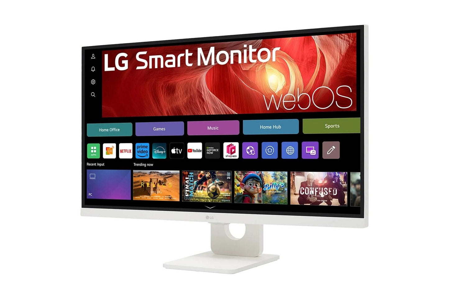 Lg 27U731SAW 27 Inch 4K UHD IPS Smart Monitor with webOS and USB Type-C