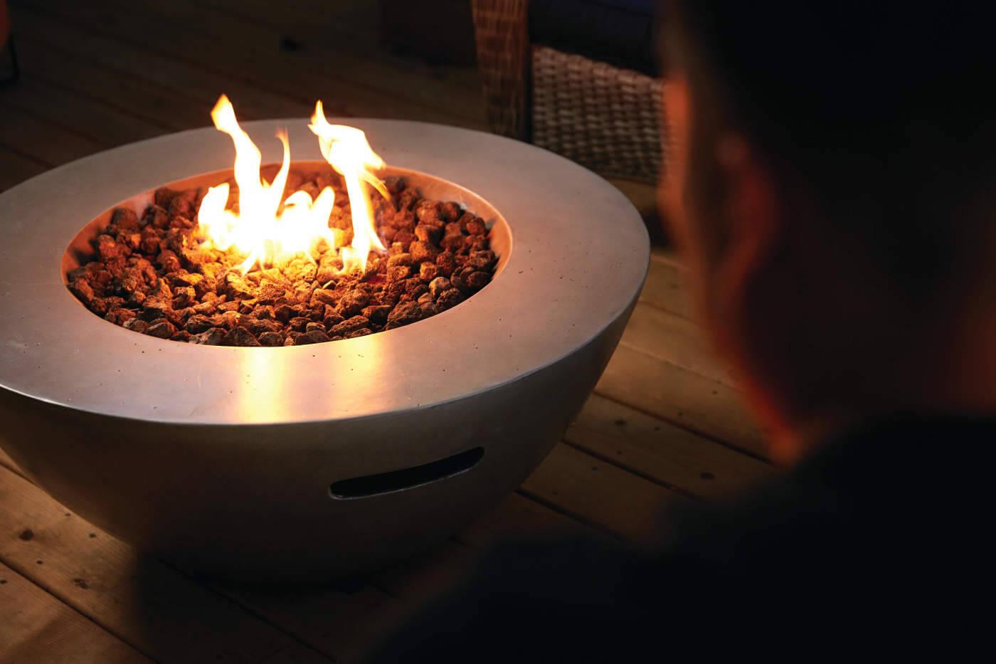 Napoleon Bbq GPFCCN36 Nexus 36 Patioflame Table Fire Table, Grey