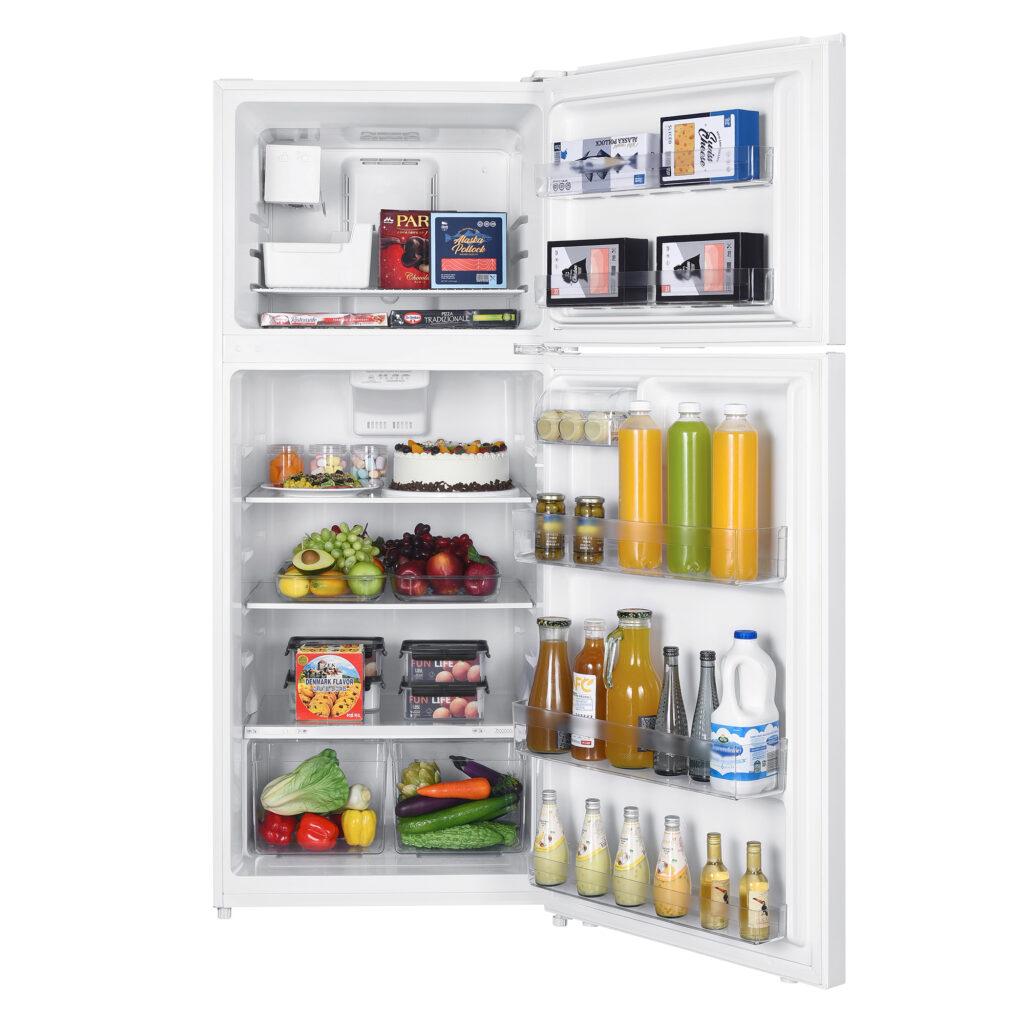 Danby WFF176W Wood's 18 cu. ft. Frost-Free Fridge with Top Mount Freezer in White