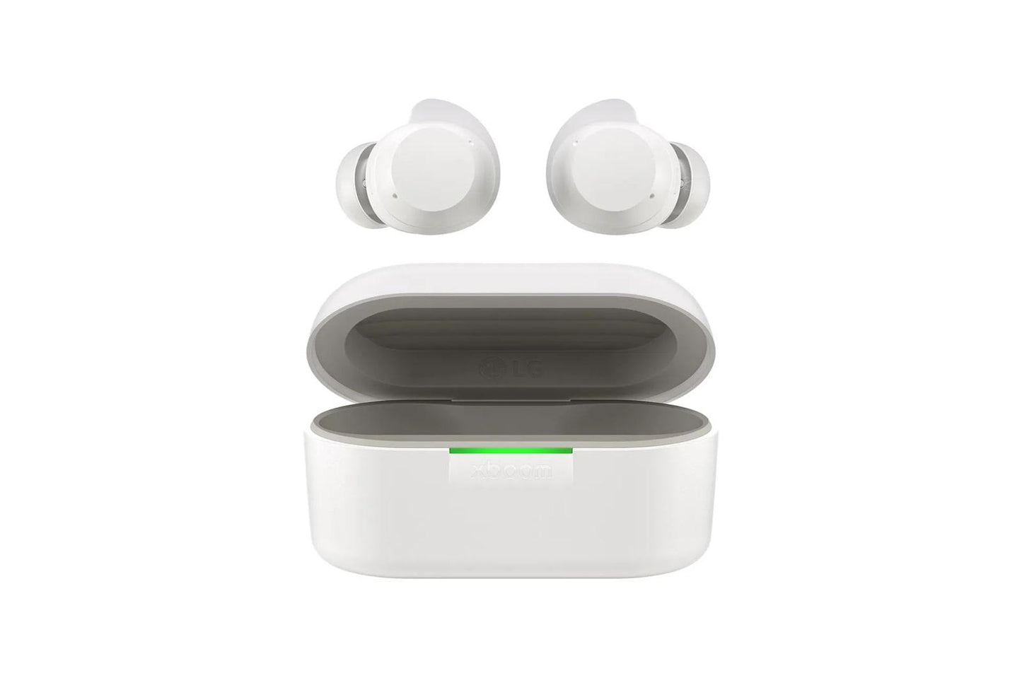 BUDSAUSALWH LG xboom Buds by will.i.am  Bluetooth Earbuds  xboom Signature Sound with Graphene Driver, White