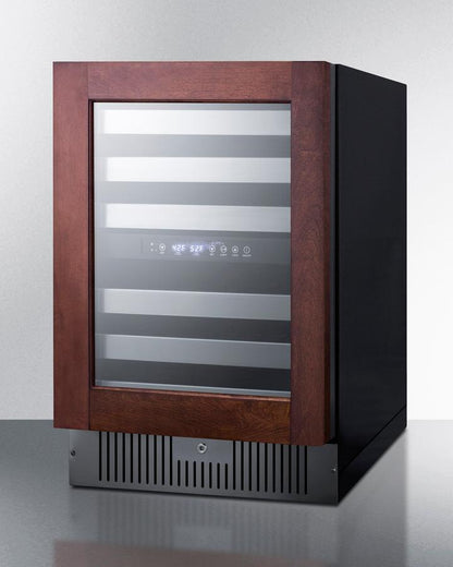 Summit SWC532BLBISTPNRLHD 24" Wide Built-in Wine Cellar (panel Not Included)