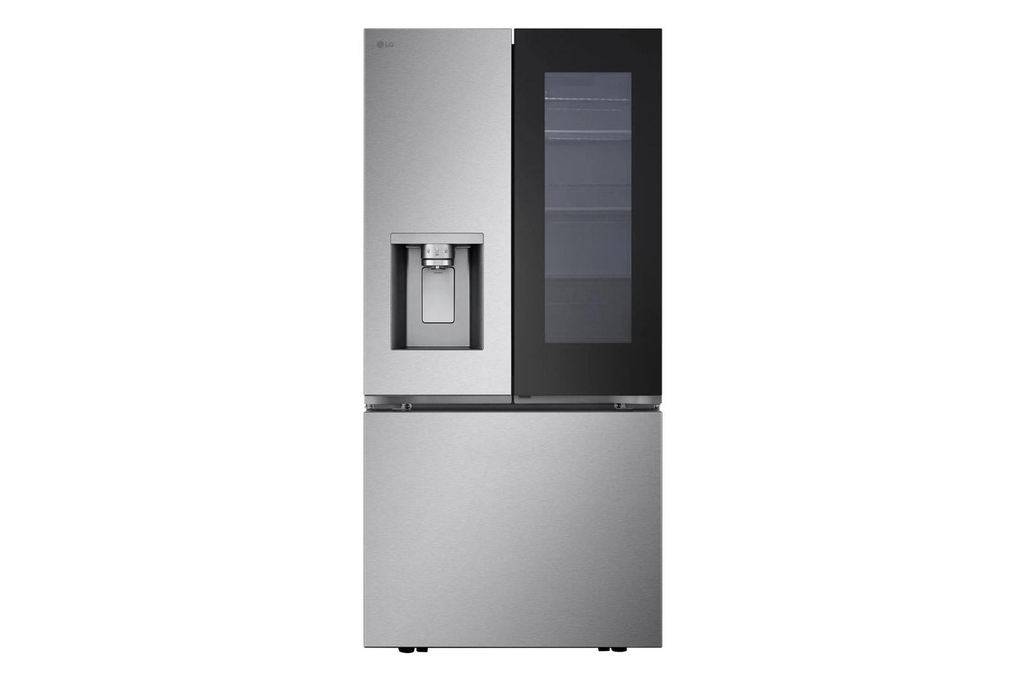 Lg LF25S6560S 25 cu. ft. Smart Standard-Depth MAX™ French Door Refrigerator with InstaView® Door-in-Door® and Craft Ice™