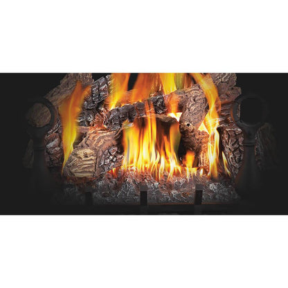 Napoleon Bbq GL30NE Fiberglow 30 Gas Log Set, Electronic ignition