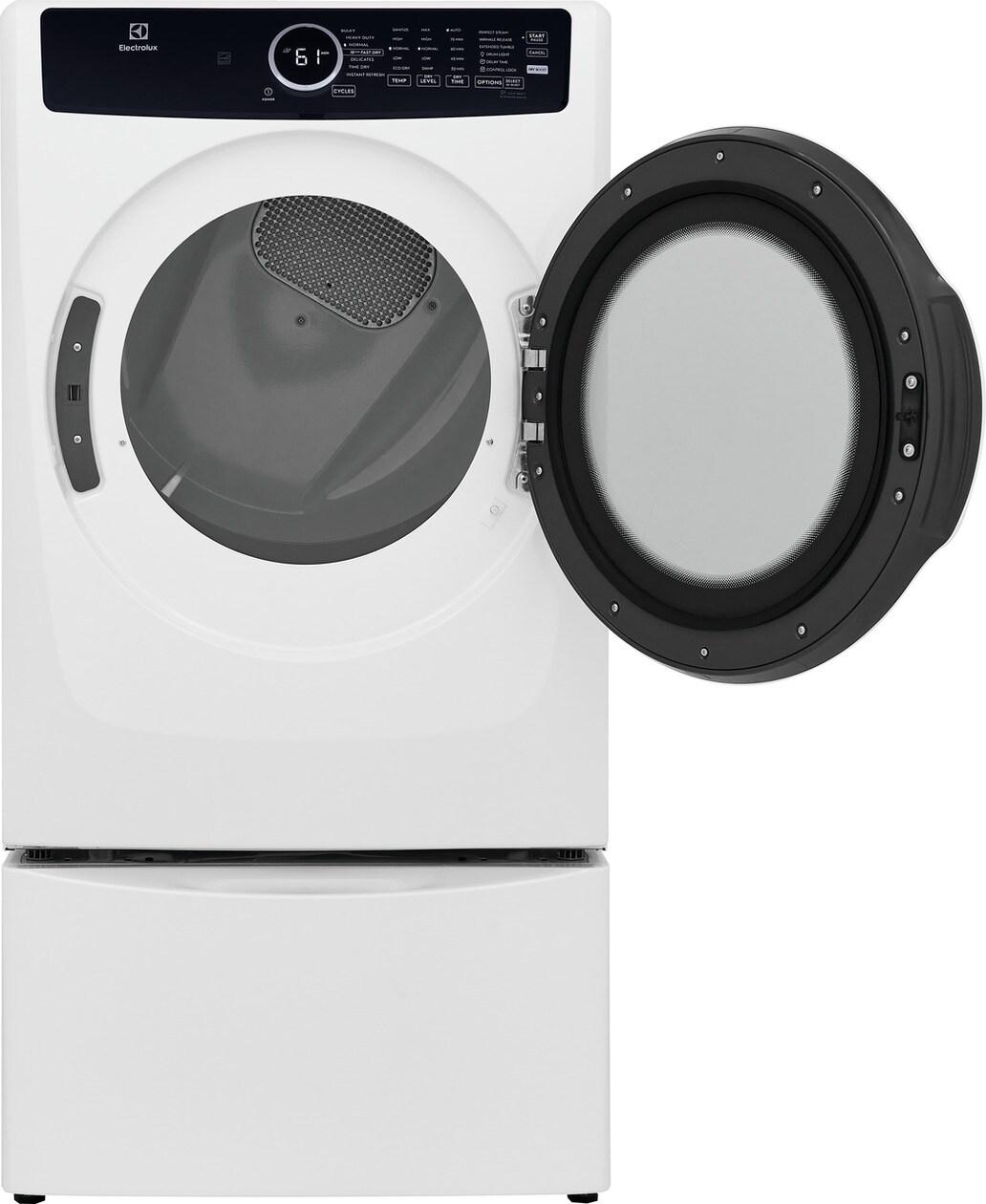 Electrolux ELFE7437AW Front Load Perfect Steam™ Electric Dryer with Instant Refresh - 8.0 Cu. Ft.