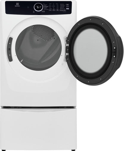 Electrolux ELFE7437AW Front Load Perfect Steam™ Electric Dryer with Instant Refresh - 8.0 Cu. Ft.