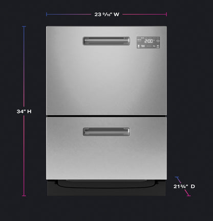 PDD415PYYFS GE Profile™ Dishwasher Double Drawer