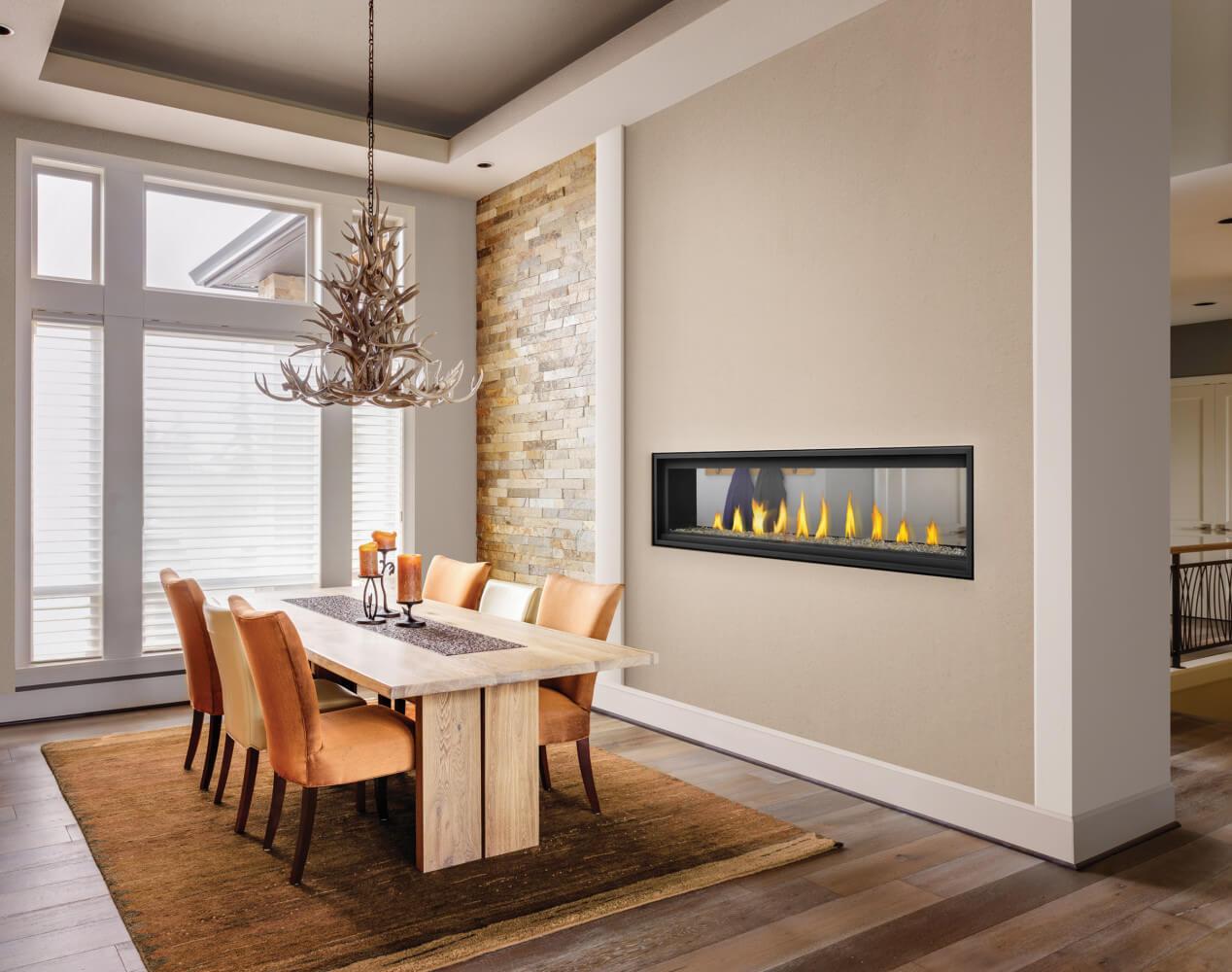 Napoleon Bbq LV74N2 Vector 74 See Through Direct Vent Gas Fireplace