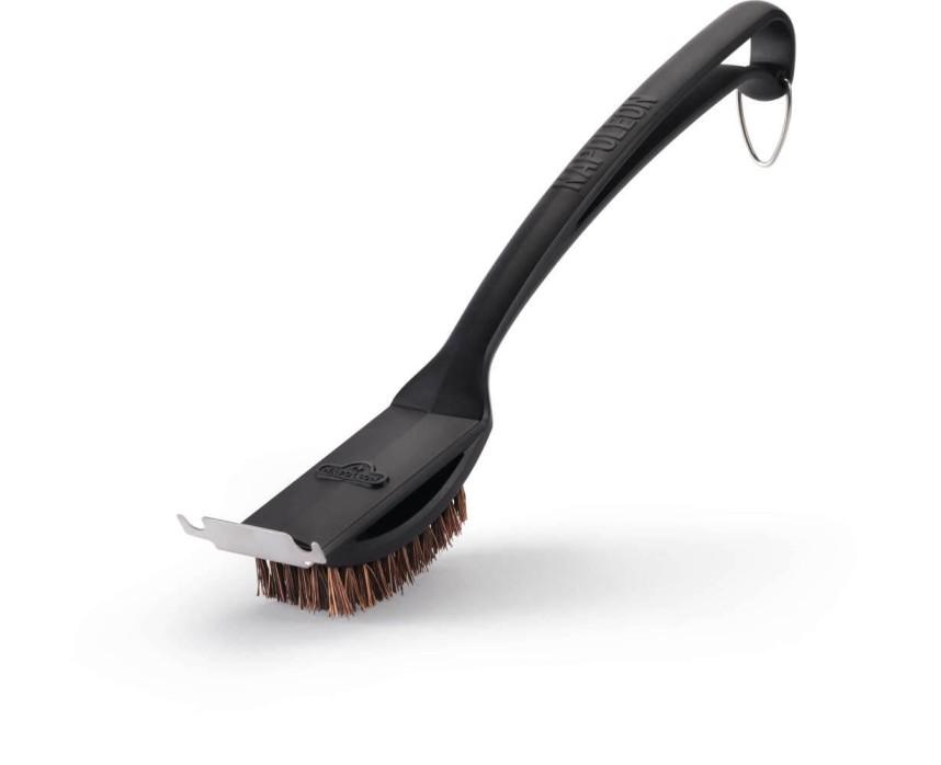 Napoleon Bbq 62053 Natural Fiber Grill Brush with Grid Scraper