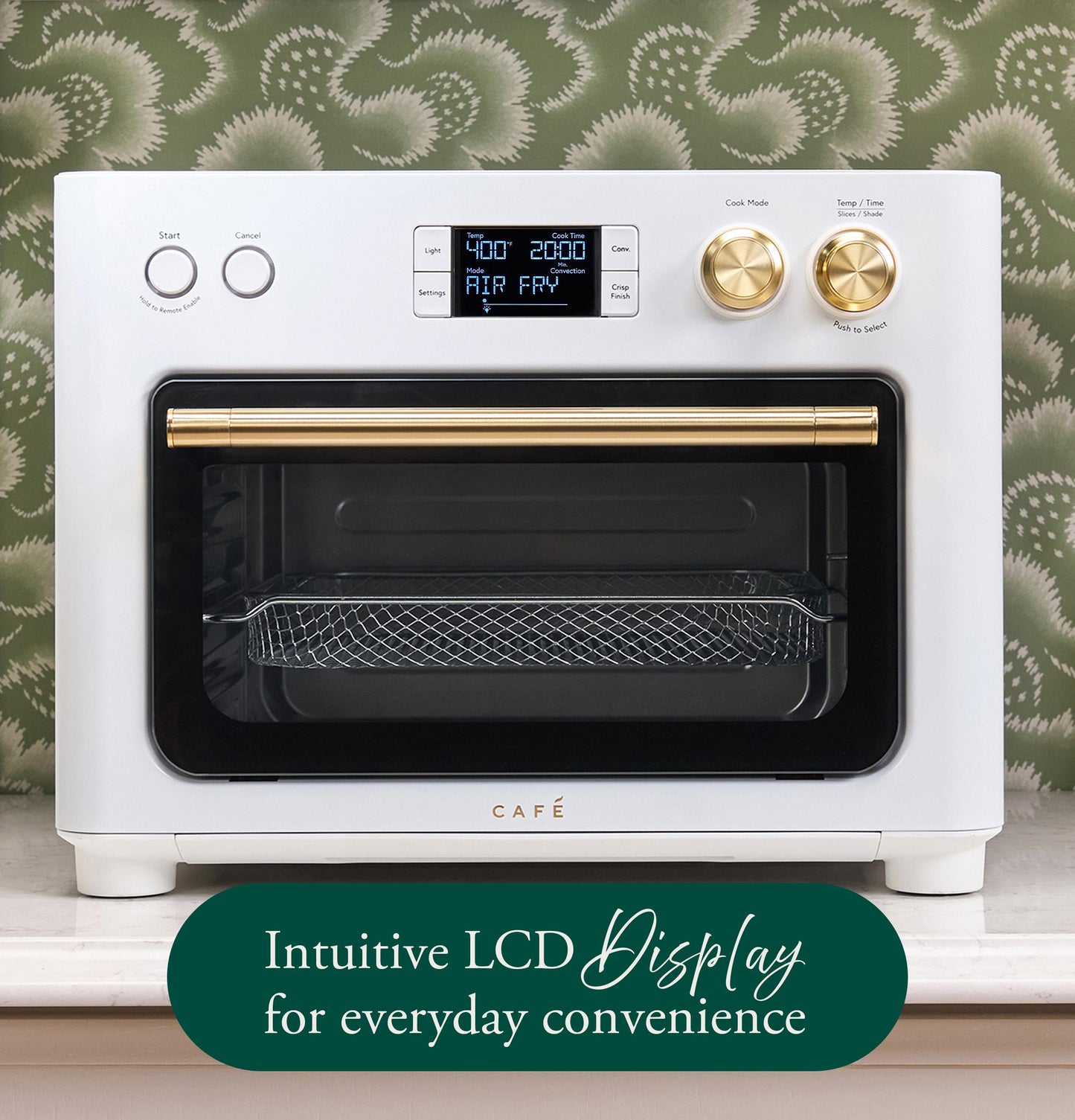 Cafe C9OADA1ZW7 CAF(EBACK)™ Couture™ Toaster Oven with Air Fry
