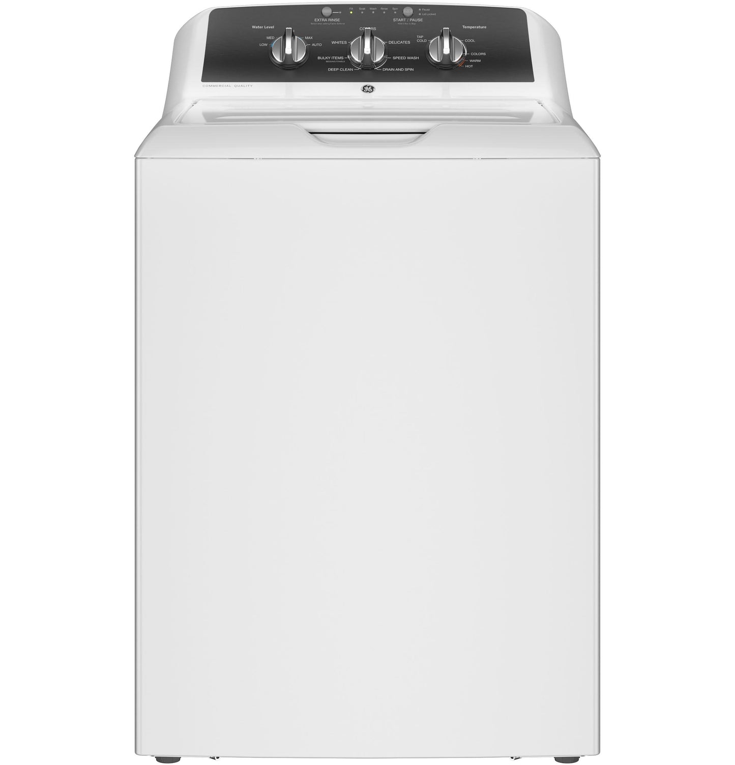 GTW525ACWWB GE® 4.3 cu. ft. Capacity Washer with Stainless Steel Basket,5-yr Limited Warranty